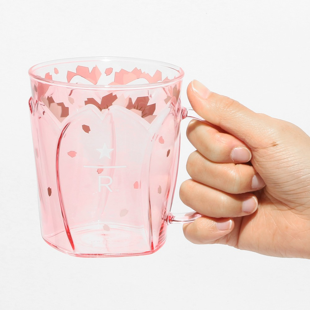 Tokyo Starbucks Reserve Roastery Mug Handle Glass SAKURA